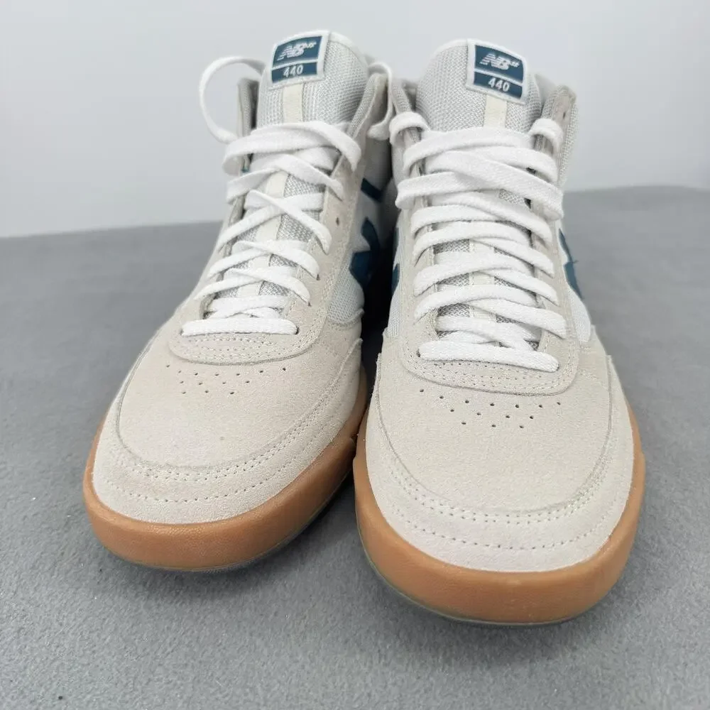 New Balance Numeric 440 High Mens 11 Cream Teal Gum Skate Shoes NM440HZA